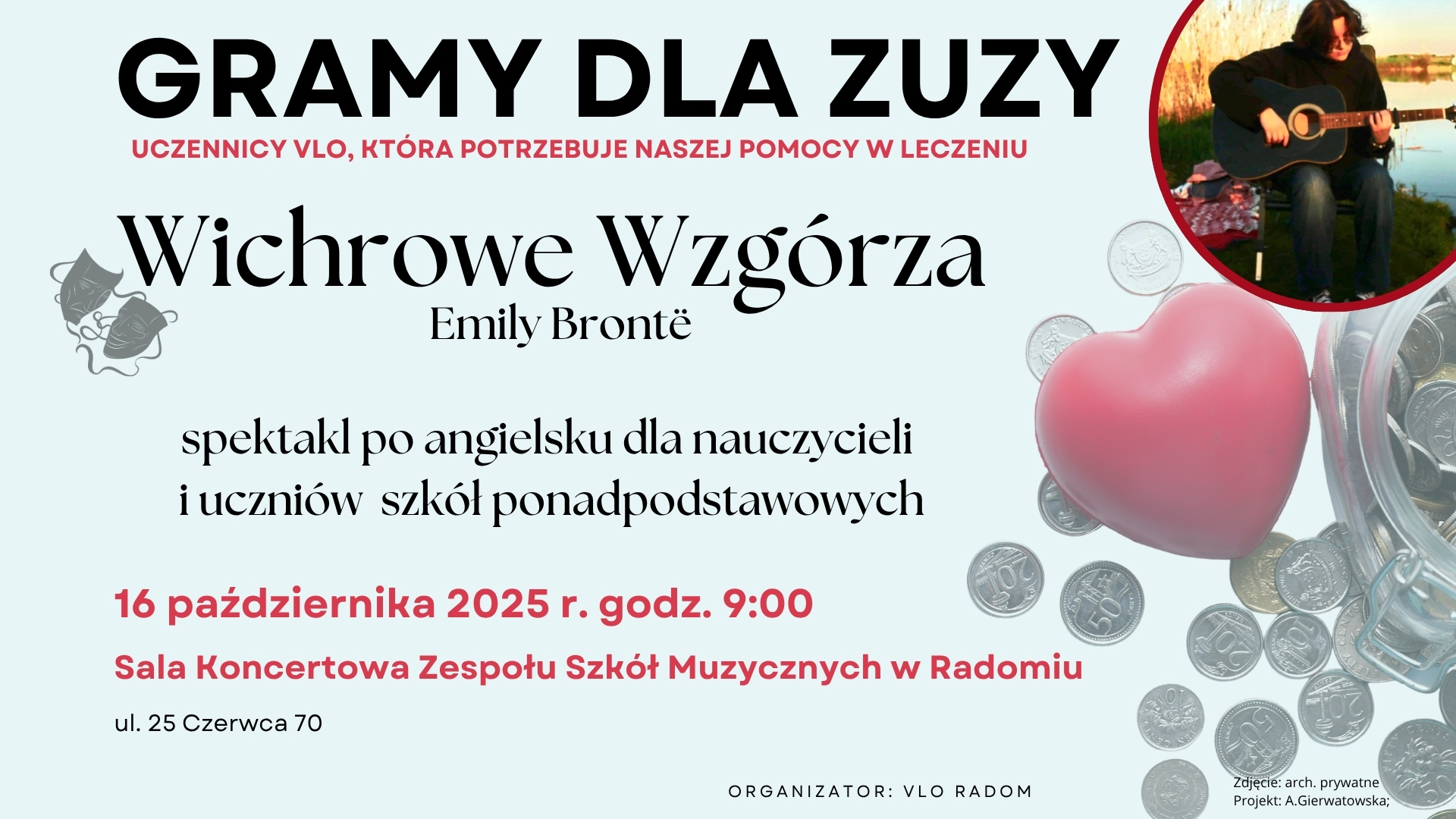 Charytatywnie: Gramy dla Zuzy !